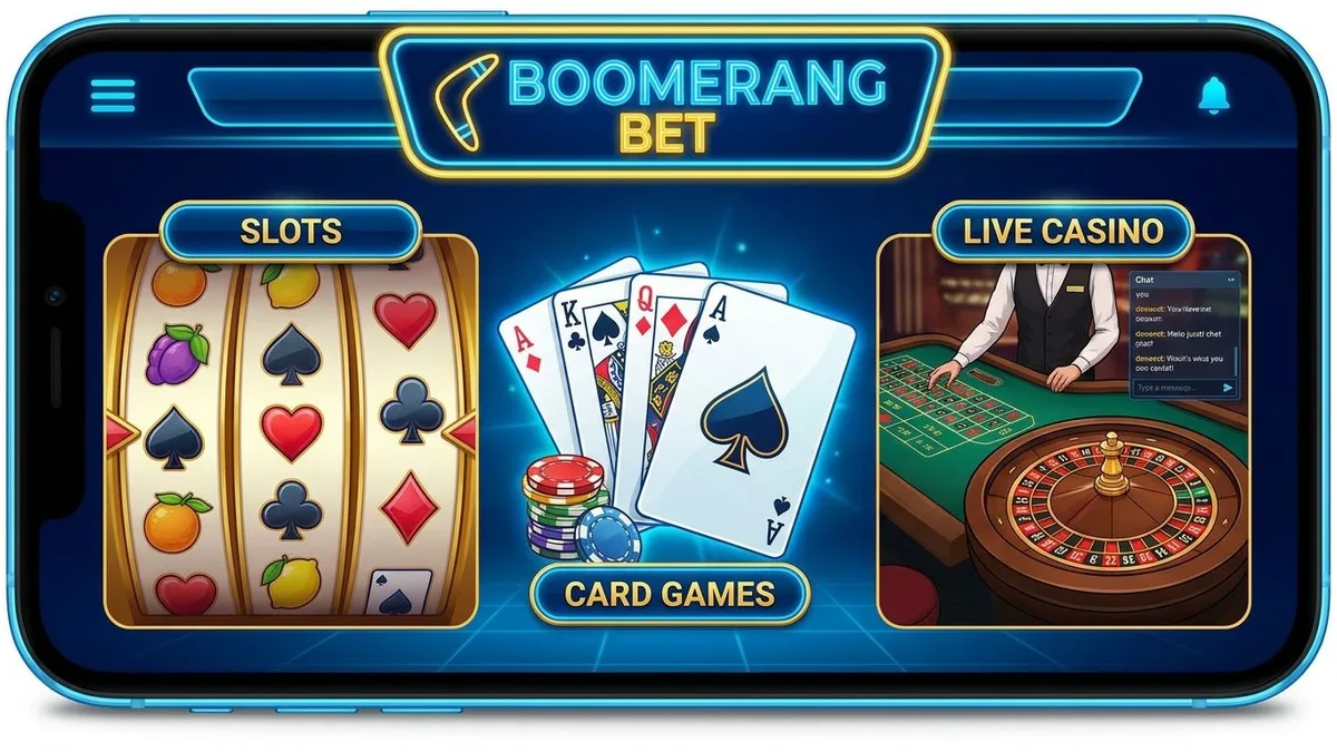 Casinospill hos Boomerang Bet